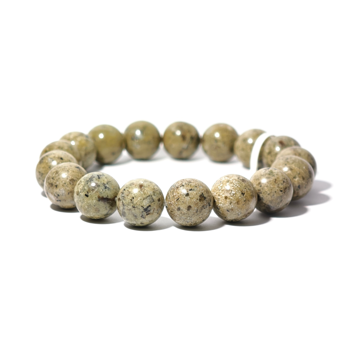 12mm+/- 熊野速玉石 - 黃綠色版本(KUMANO HAYATAMA Stone) - JP-KHS-4