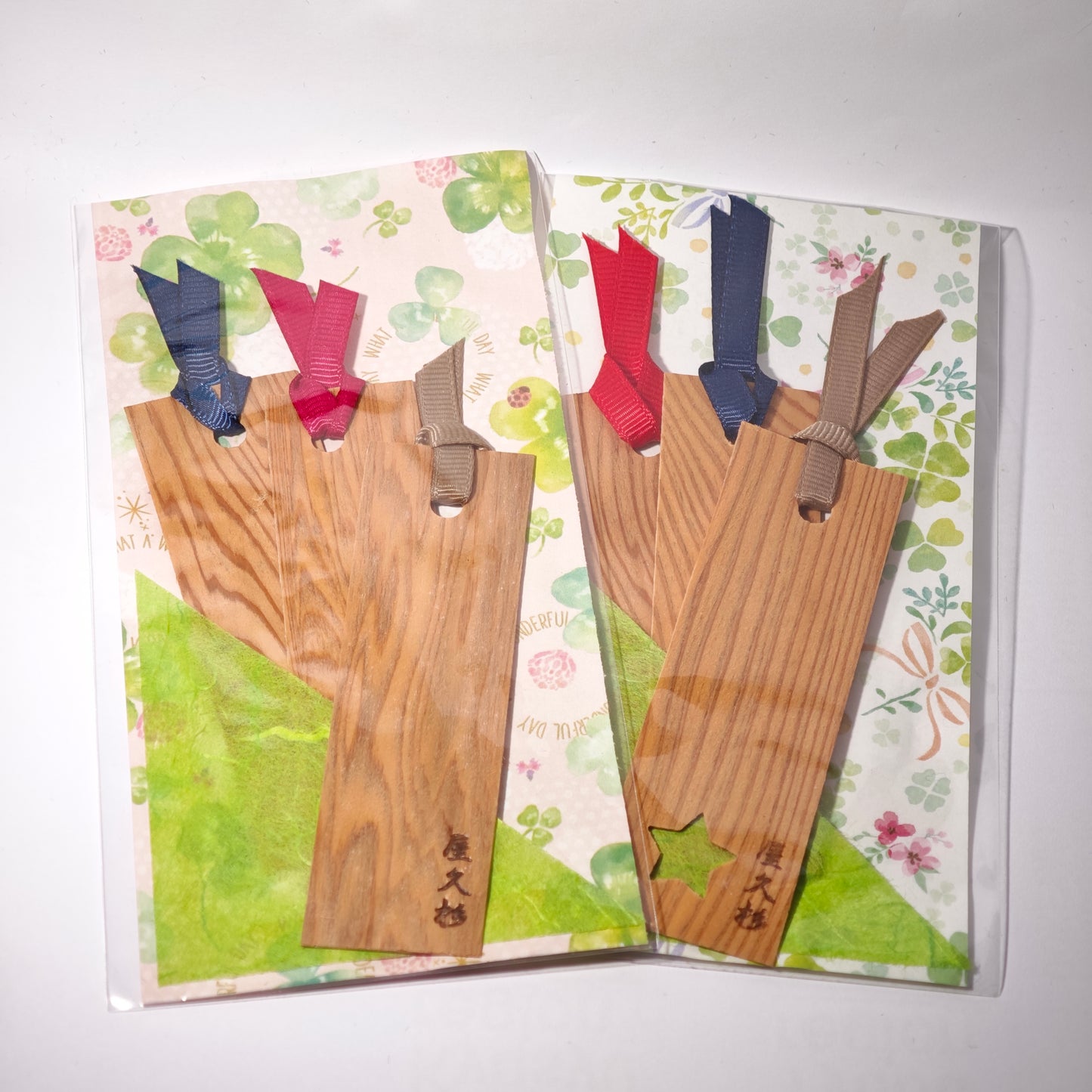 屋久杉書籤(YAKUSUGI) - 一包三片(隨機發貨)