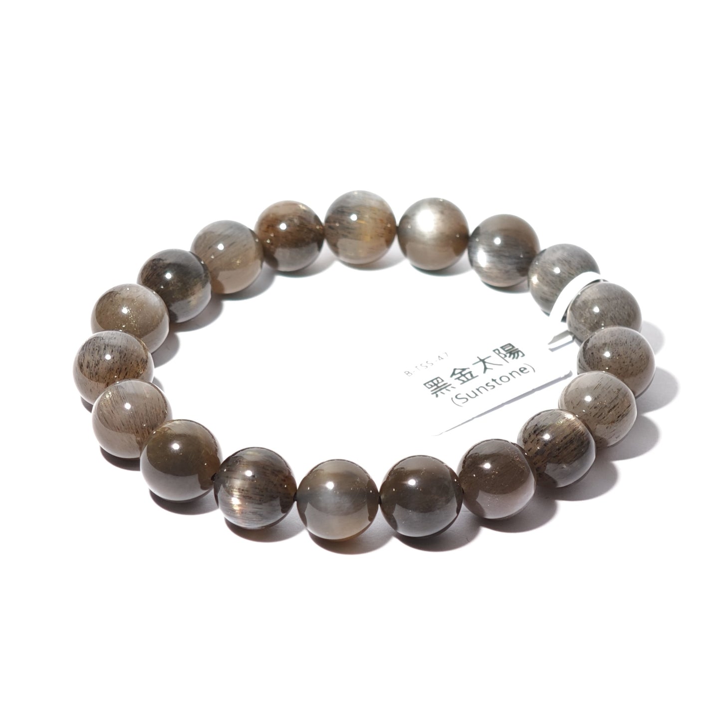 10.5mm+/- 黑金太陽(Sunstone) - B-TSS-47