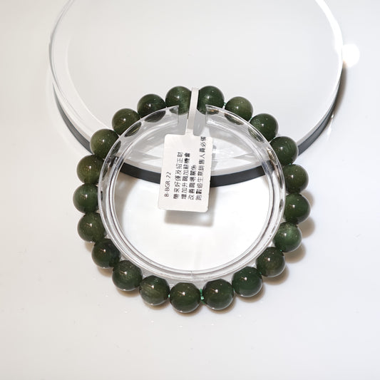 9mm+/- 綠髮晶 - B-BGR-22