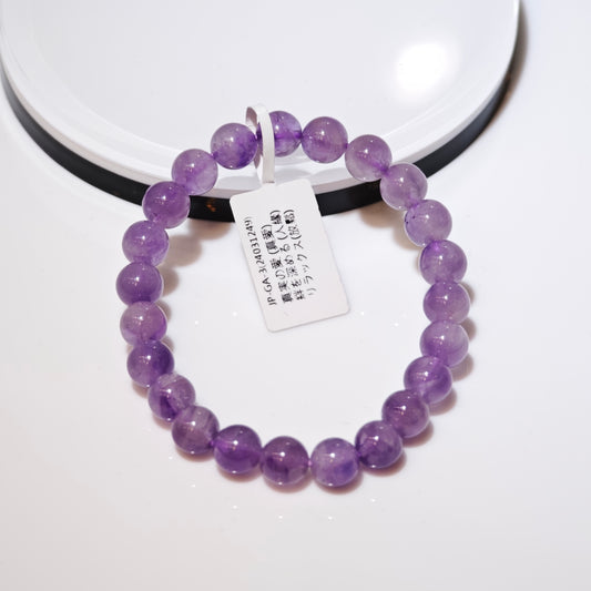 8mm+/- 群馬紫水晶 (Gunma Amethyst) - JP-GA-3
