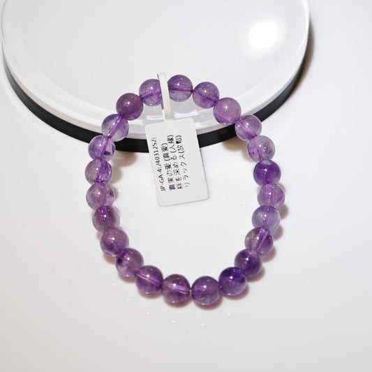 8mm+/- 群馬紫水晶 (Gunma Amethyst) - JP-GA-4