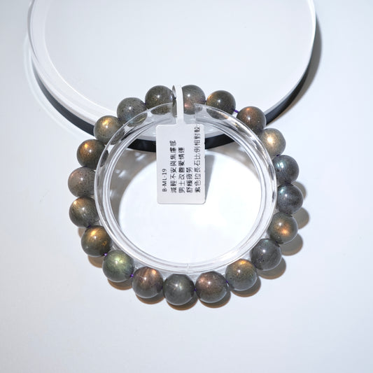 9.5mm+/- 拉長石 - B-ML-19