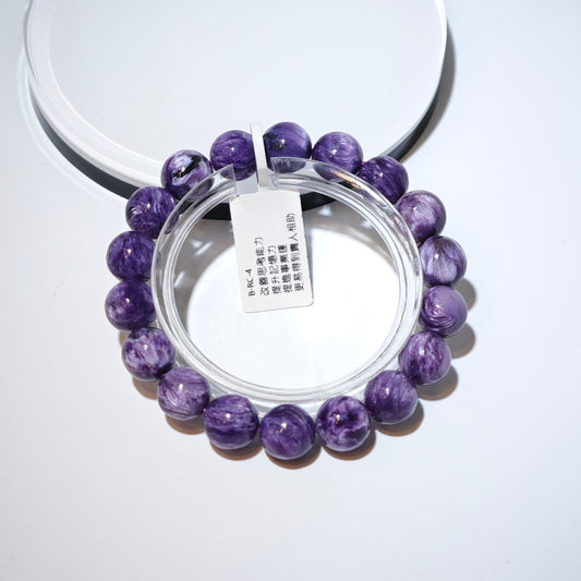 11mm+/- 紫龍晶/紫矽鹼鈣石(Charoite) - B-RC-4