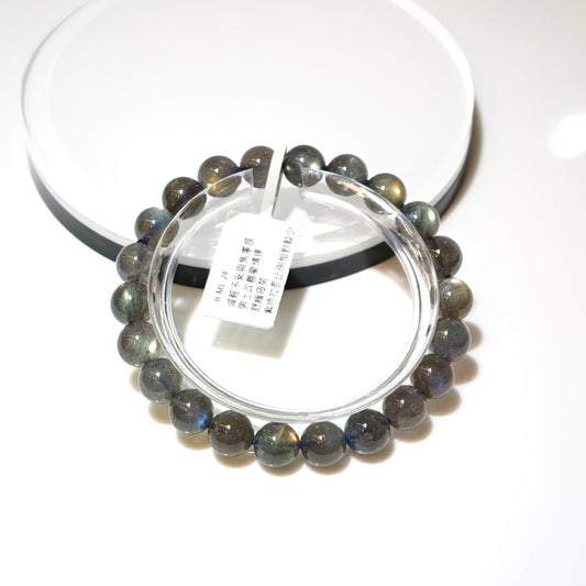 8.5mm+/- 拉長石(Labradorite) - B-ML-24