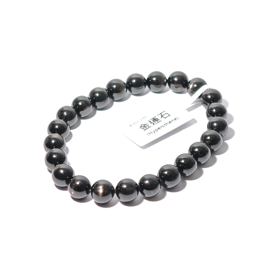 8mm+/- 金運石(Hypersthen) - B-EH-195