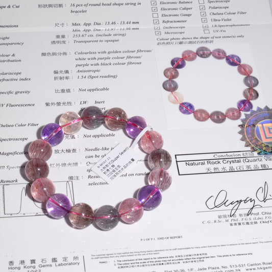 13mm+/- 超級七 配香港鑑定證書- B-MGS7-11