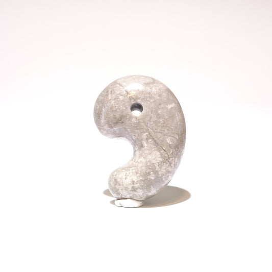 【30mm勾玉】秋吉石灰岩(AKIYOSHI Limestone) - MT-AL-1