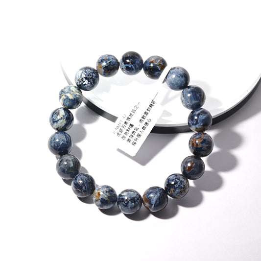 10.5mm+/- 彼得石(Pietersite)(牛仔藍) - B-NMPT-42