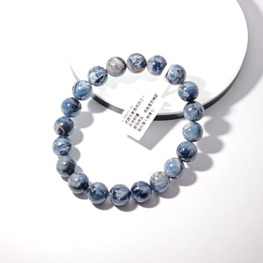 10.5mm+/- 彼得石(Pietersite)(牛仔藍) - B-NMPT-44