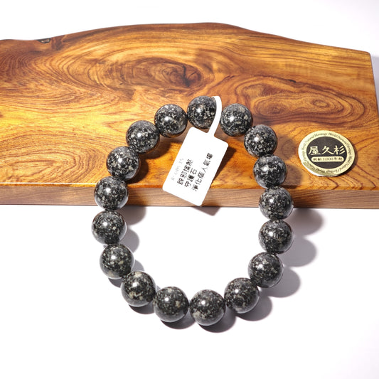 12mm+/- 御嶽黒光真石(ONTAKE Black Stone) - JP-OBS-15