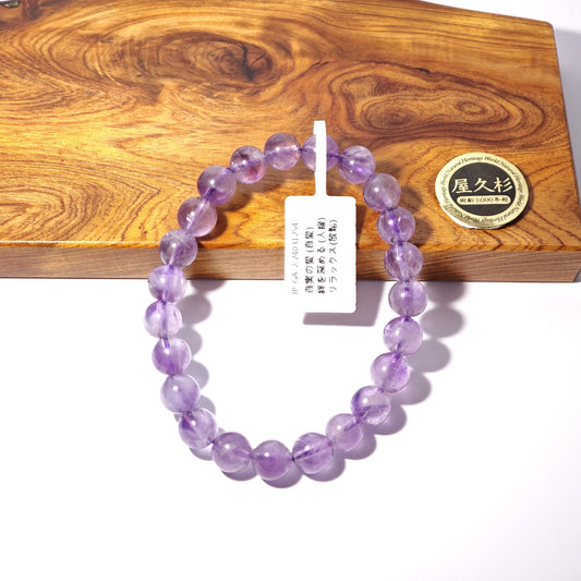 8mm+/- 群馬紫水晶 (Gunma Amethyst) - JP-GA-2