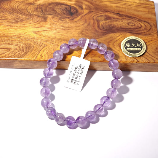 8mm+/- 群馬紫水晶 (Gunma Amethyst) - JP-GA-7