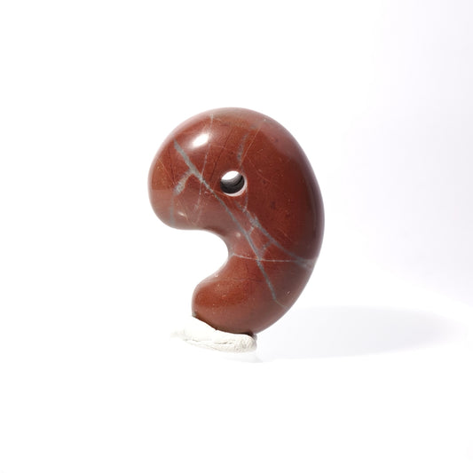 【30mm勾玉】土佐赤石(Tosa Akaishi) - MT-TA-1