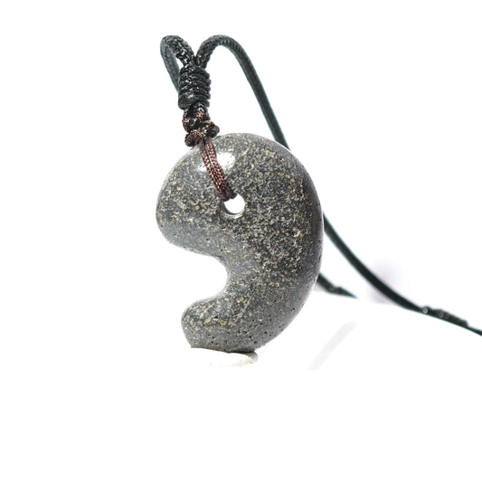 【30mm勾玉】霊峰富士溶岩(FUJI Lava Stone) - MT-FJ-12