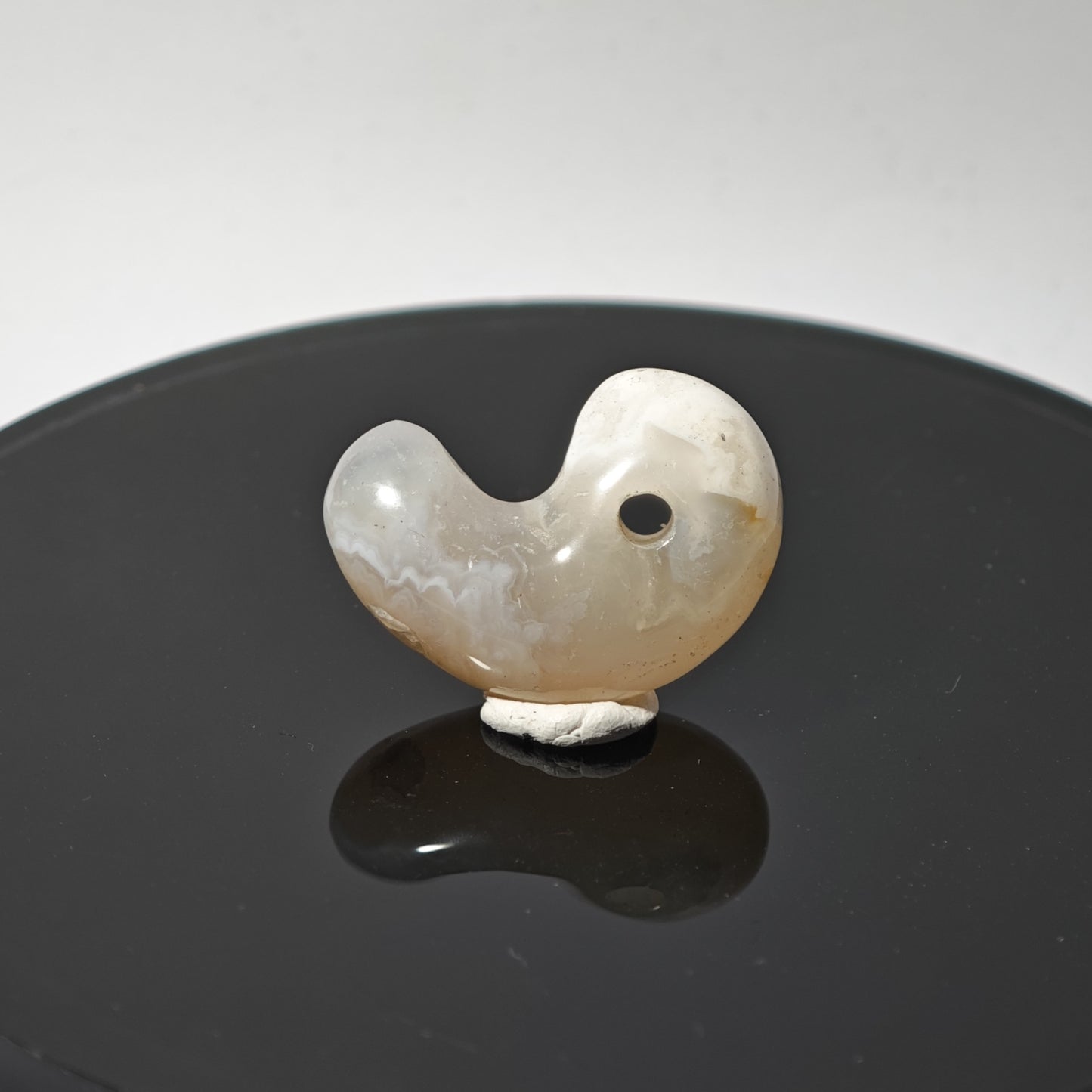 【27mm勾玉】山形めのう瑪瑙(YAMAGATA Agete) - MT-YG-3