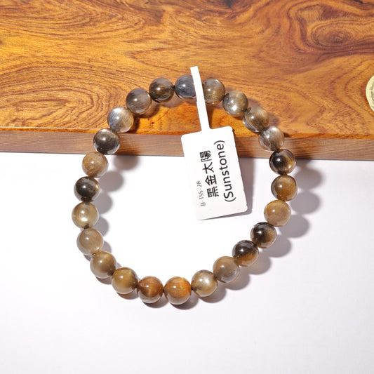 7.5mm+/- 黑金太陽(Sunstone) - B-TSS-28