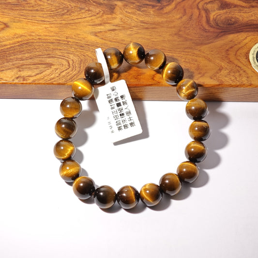 9.5mm+/- 虎眼石(Tiger-Eye)- B-SFTE-6