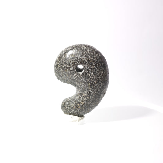 【33mm勾玉】霊峰富士溶岩(FUJI Lava Stone) - MT-FJ-13