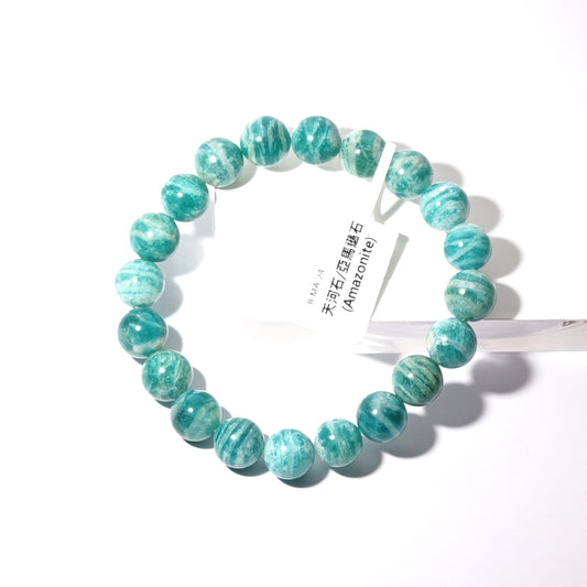 10mm+/- 天河石/亞馬遜石(Amazonite) - B-MA-24