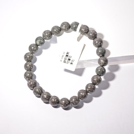 8mm+/- 御嶽黒光真石(ONTAKE Black Stone) - JP-OBS-11