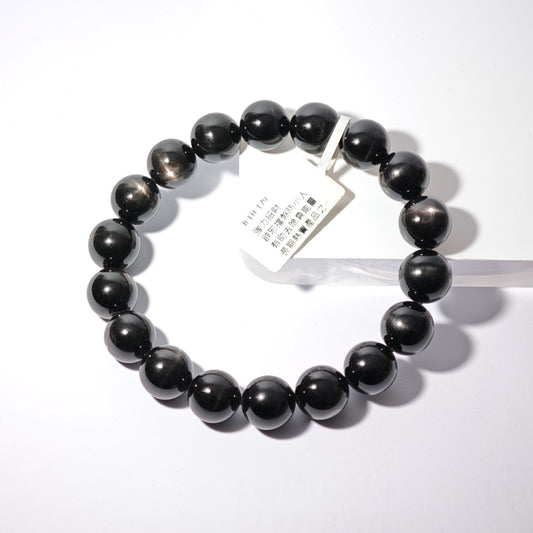 11.5mm+/- 金運石(Hypersthen) - B-EH-179
