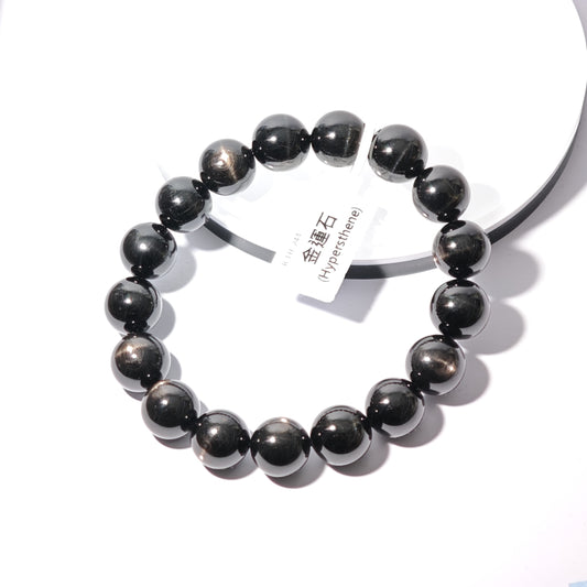 12mm+/- 金運石(Hypersthen) - B-EH-244