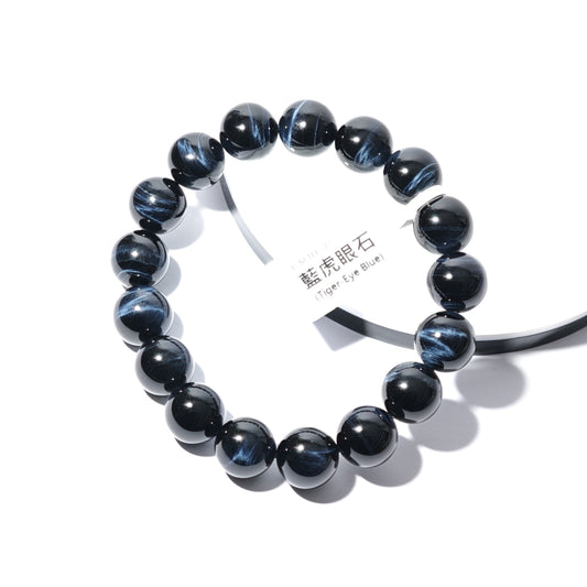 12mm+/- 藍虎眼石(Tiger-Eye Blue) - B-SFTEB-27