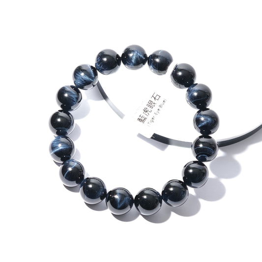 12mm+/- 藍虎眼石(Tiger-Eye Blue) - B-SFTEB-28