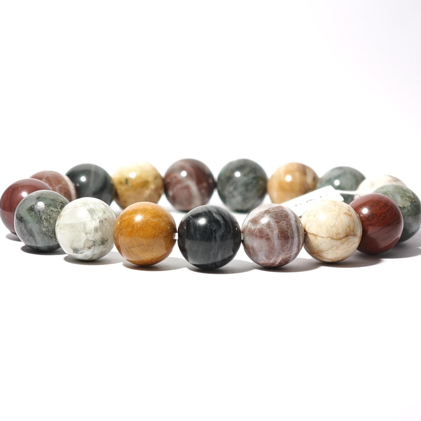 12mm+/- 五色石(Five Colors Stone) - JP-FC-6