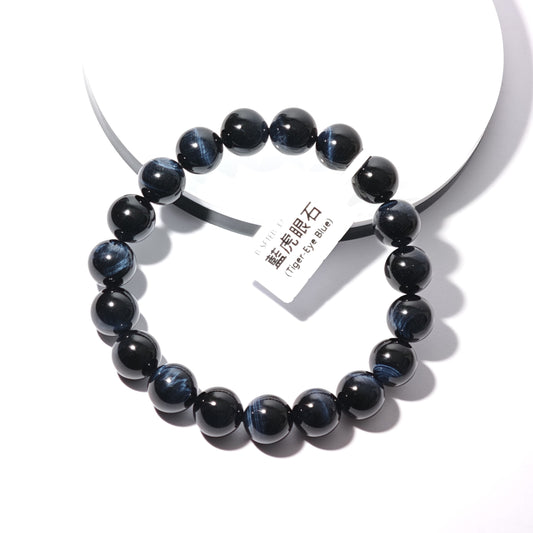 10.5mm+/- 藍虎眼石(Tiger-Eye Blue) - B-SFTEB-32