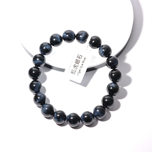 10.5mm+/- 藍虎眼石(Tiger-Eye Blue) - B-SFTEB-31
