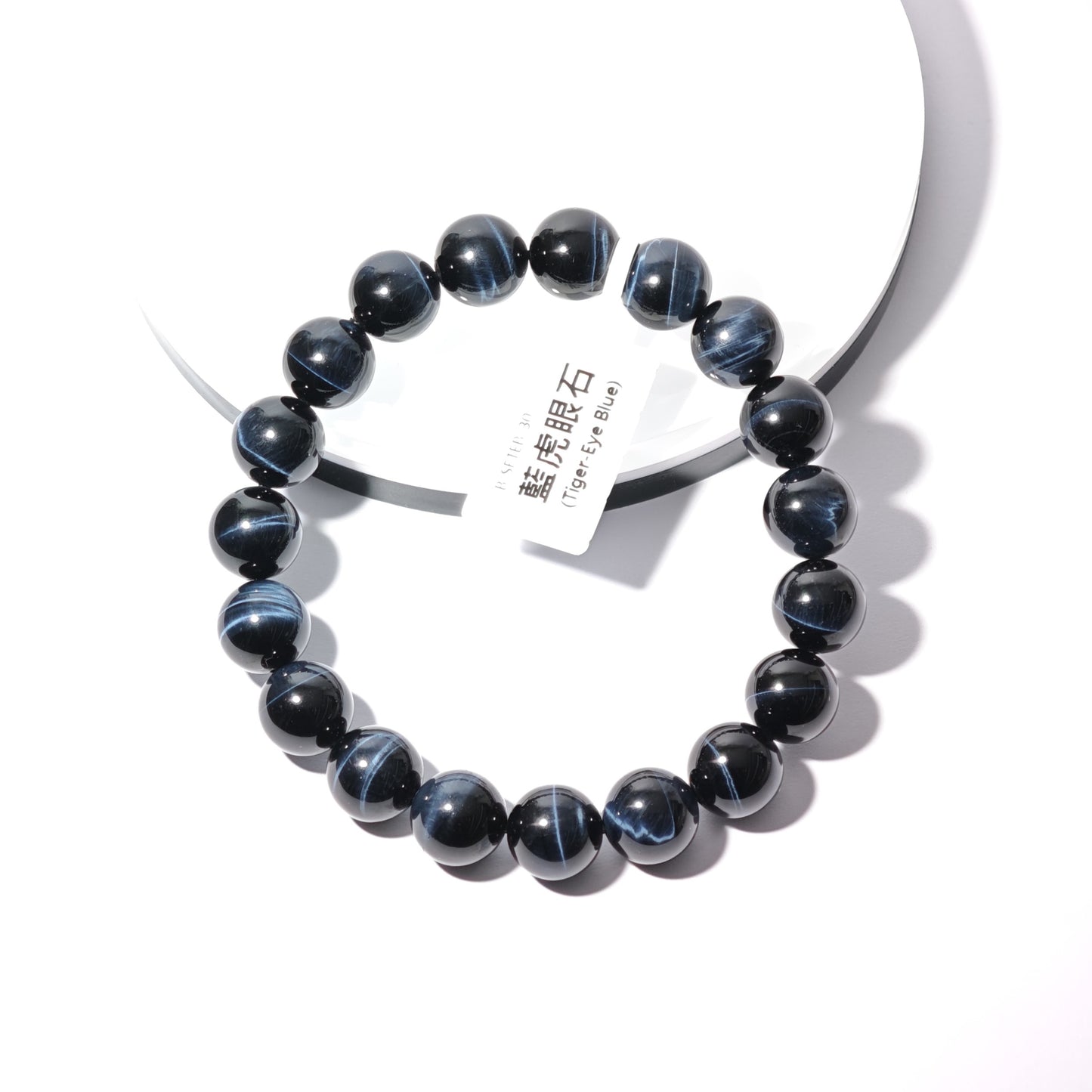 10.5mm+/- 藍虎眼石(Tiger-Eye Blue) - B-SFTEB-30