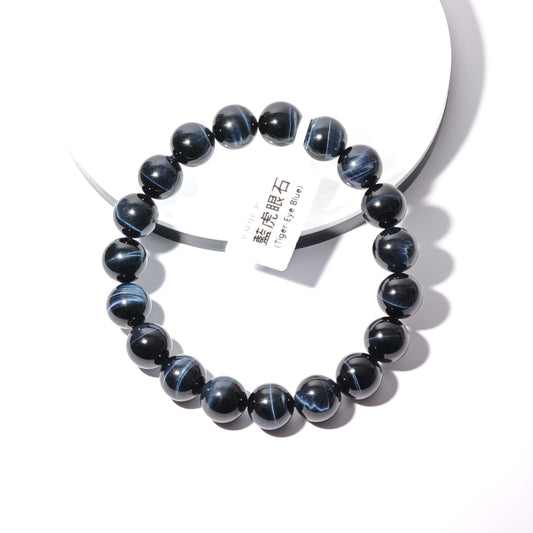 10.5mm+/- 藍虎眼石(Tiger-Eye Blue) - B-SFTEB-30