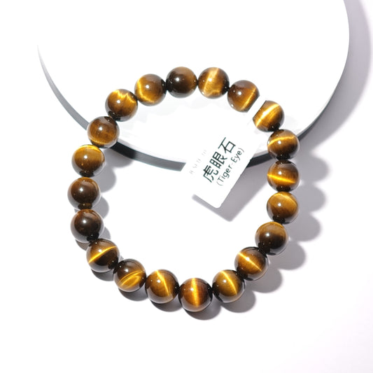 9.5mm+/- 虎眼石(Tiger-Eye) - B-SFTE-10