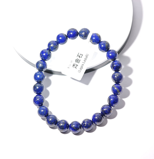 8.5mm+/- 青金石(Lapis Lazuli) - B-LL-16