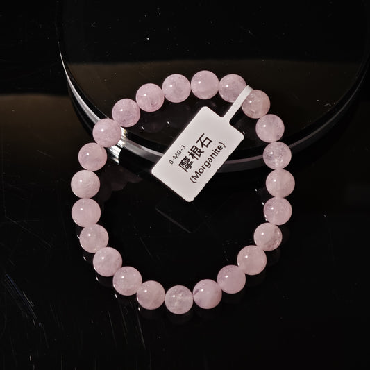 8.5mm+/- 摩根石(Morganite) - B-MG-3