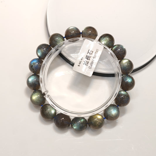 12mm+/- 拉長石(Labradorite) - B-ML-45